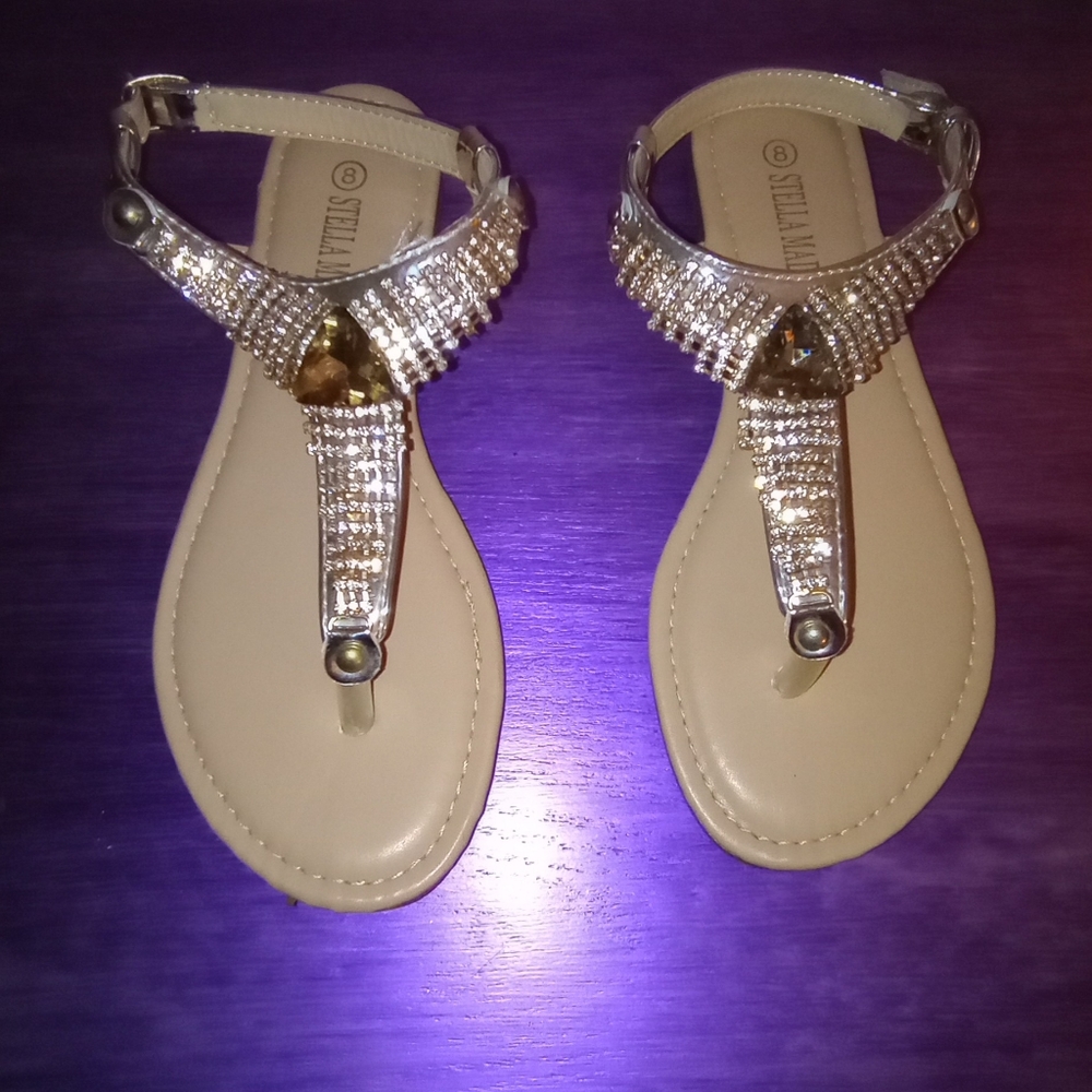 Rhinestone sandals